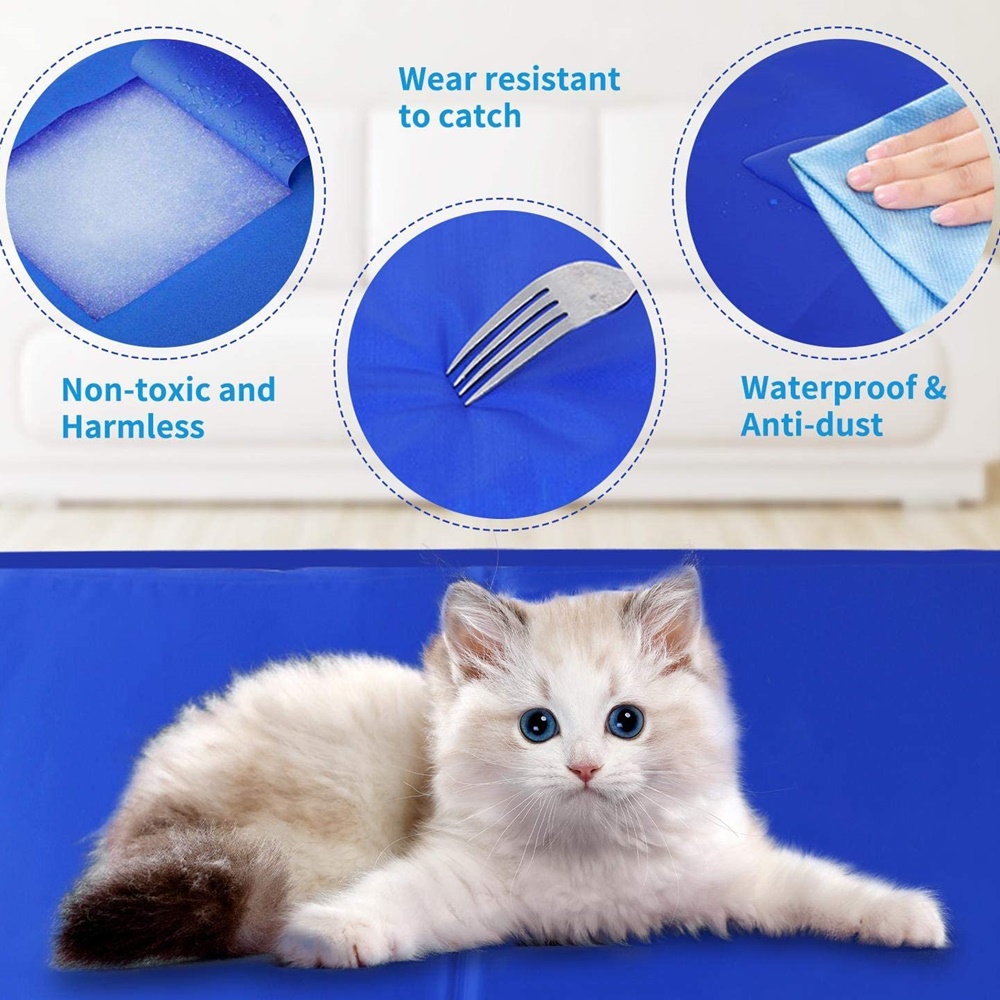 Tappetino Sottociotola Per Animali FANJIANG | Silicone Alimentare Antiscivolo | Rosa - Foto 8