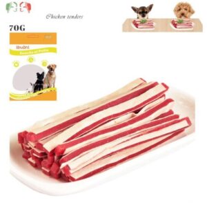 Snack per cani - Strisce di pollo morbide - 70g