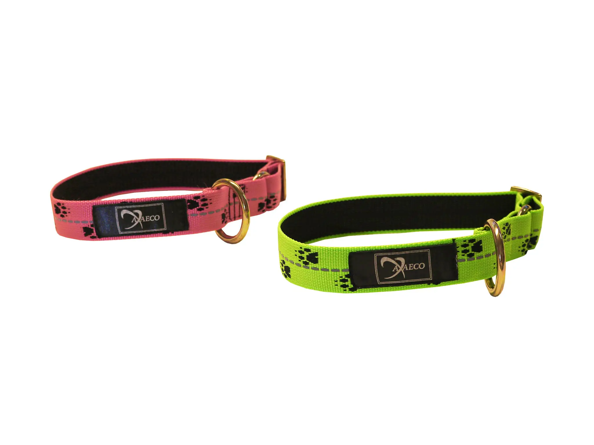 Collare ergonomico per cani sportivi, adatto a bikejoring e sleddog, in blu e nero