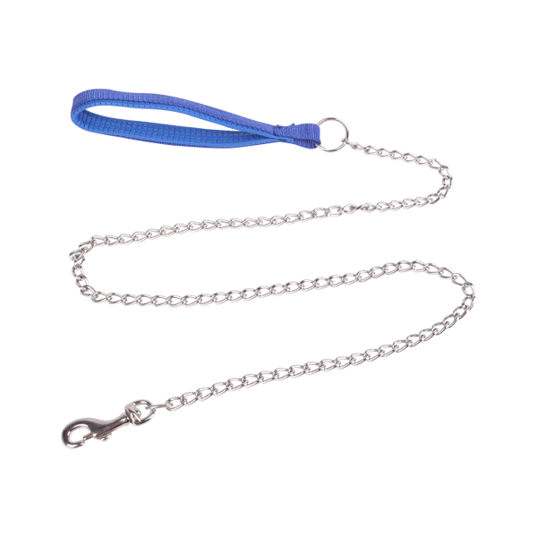 Guinzaglio Petcomer In Metallo Cromato | Manico In Nylon Imbottito | Per Cani Di Taglia Grande - Foto 4