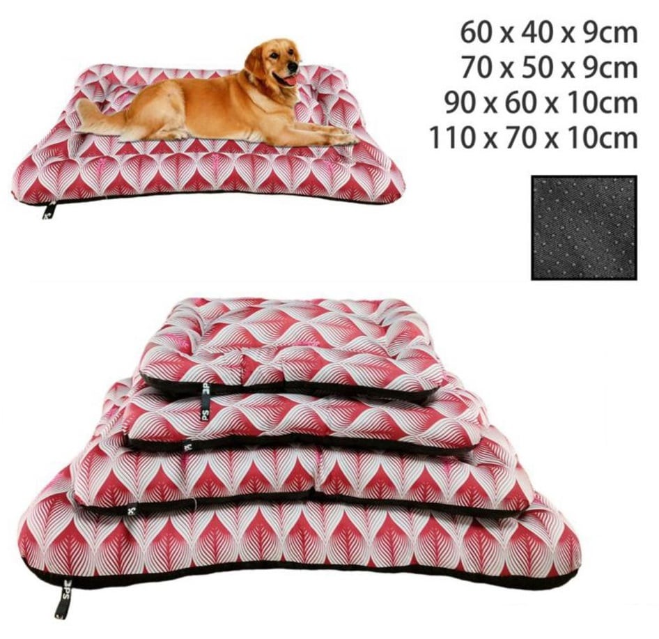 Cuscino per cani e gatti in diverse misure con base antiscivolo
