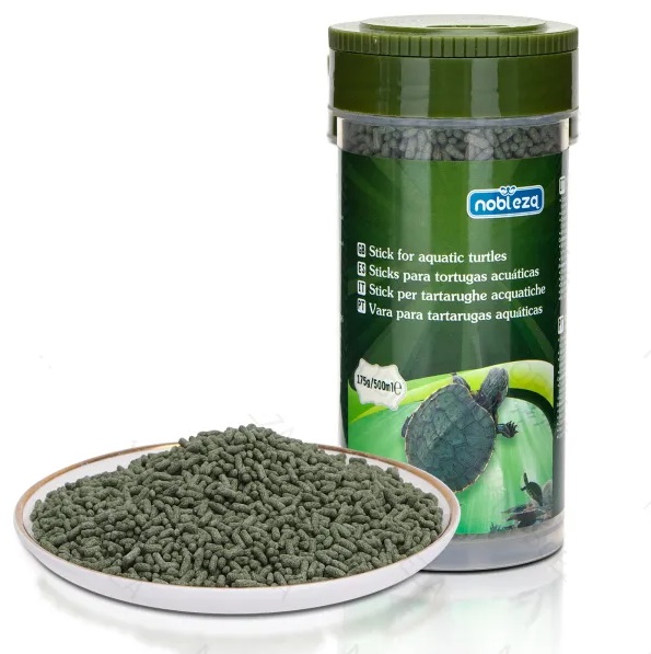 Stick per tartarughe d'acqua, alimento completo e nutriente, favorisce la crescita e supporta il benessere delle tartarughe, garantendo una dieta equilibrata