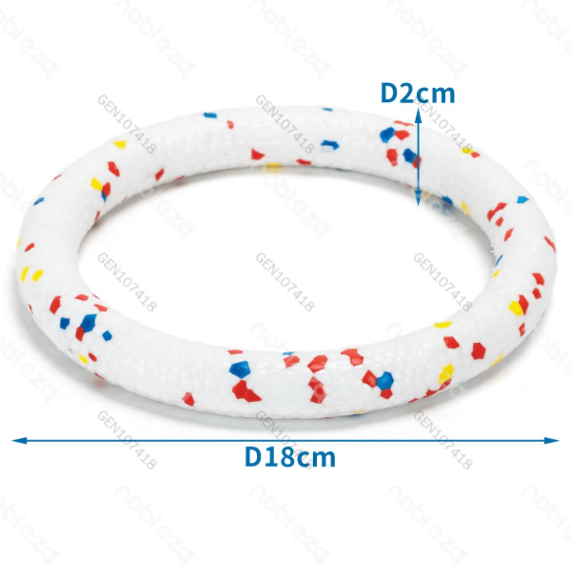 Giocattolo anello gomma resistente per cani Nobleza 18 cm