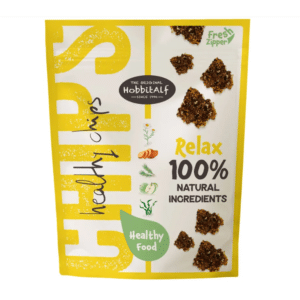 Doypack 180 g di Healthy Chips Relax per cani, snack funzionale rilassante