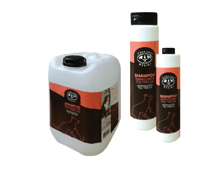 Shampoo igienizzante Tea Tree Oil Over Line formati professionali