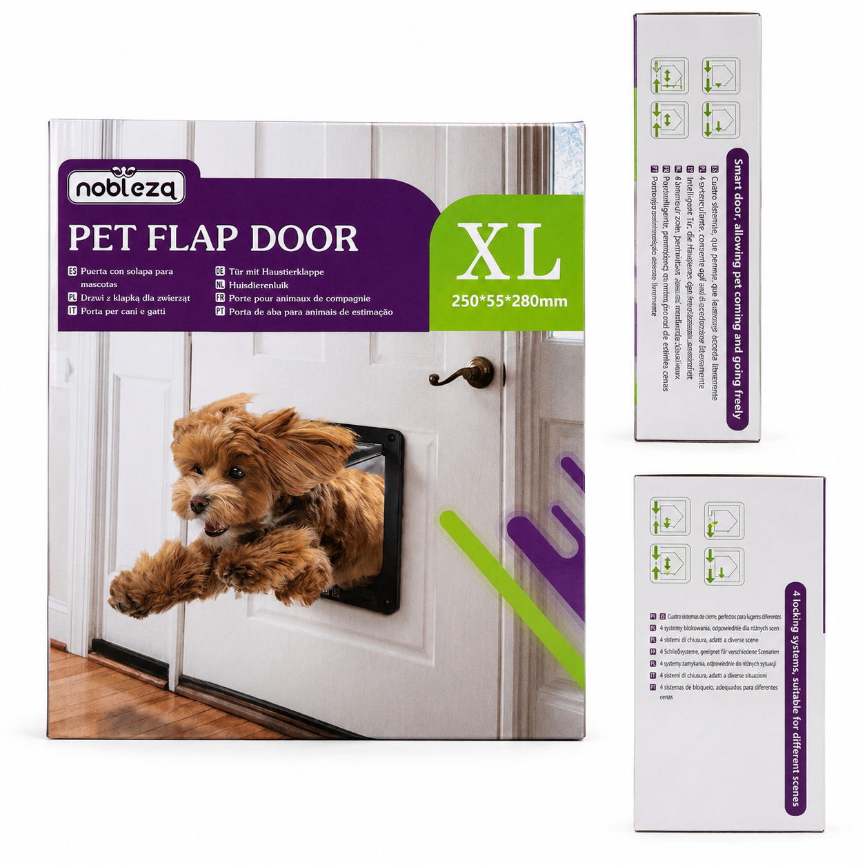 Gattaiola XL per cani e gatti Nobleza