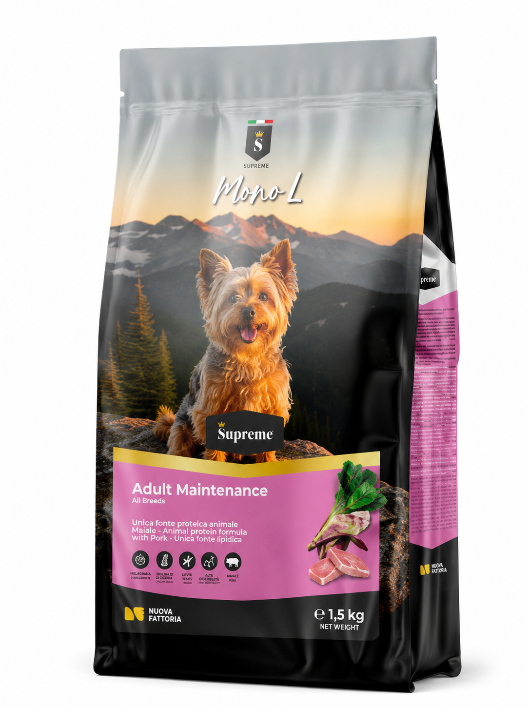 Supreme Mono L Maiale crocchette monoproteiche per cani